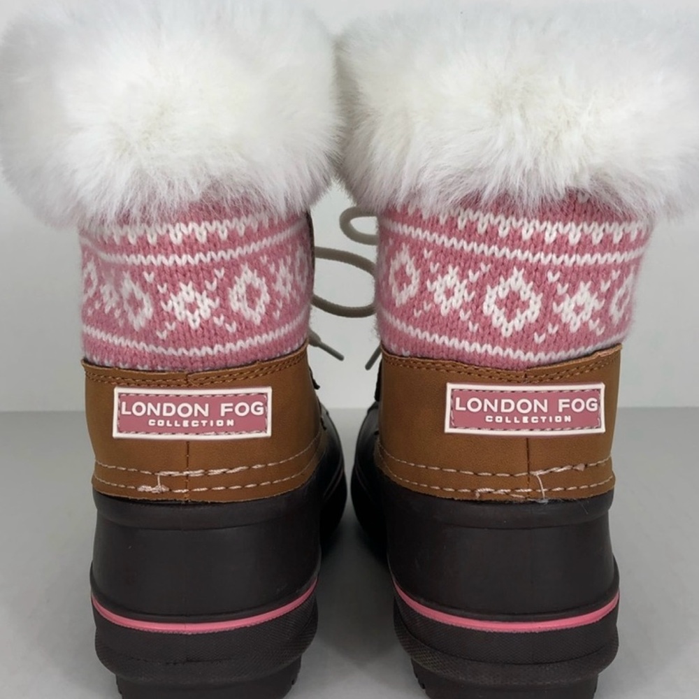 London Fog Faux Fur Winter Boots - Picture 2 of 7